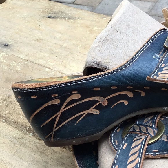 Spring Step leather sandals - Picture 4 of 8